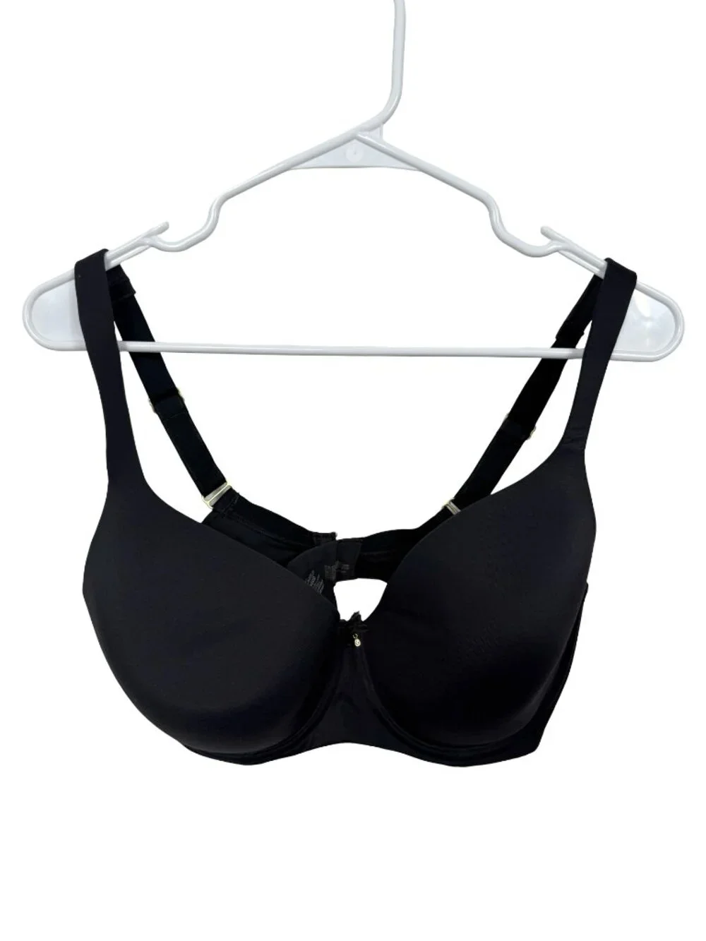 Soma Embraceable Full Coverage Bra Size 36DDD Black Light Padded Wire